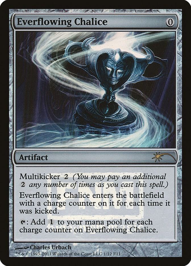 Everflowing Chalice 1 card from FNM Promos