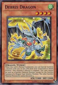 Debris Dragon TU04-EN002 card from Turbo Pack: Booster Four