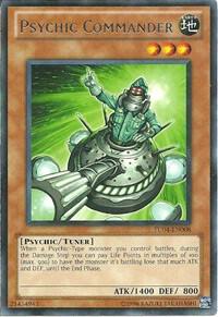 Psychic Commander TU04-EN008 card from Turbo Pack: Booster Four
