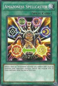 Amazoness Spellcaster TU04-EN018 card from Turbo Pack: Booster Four