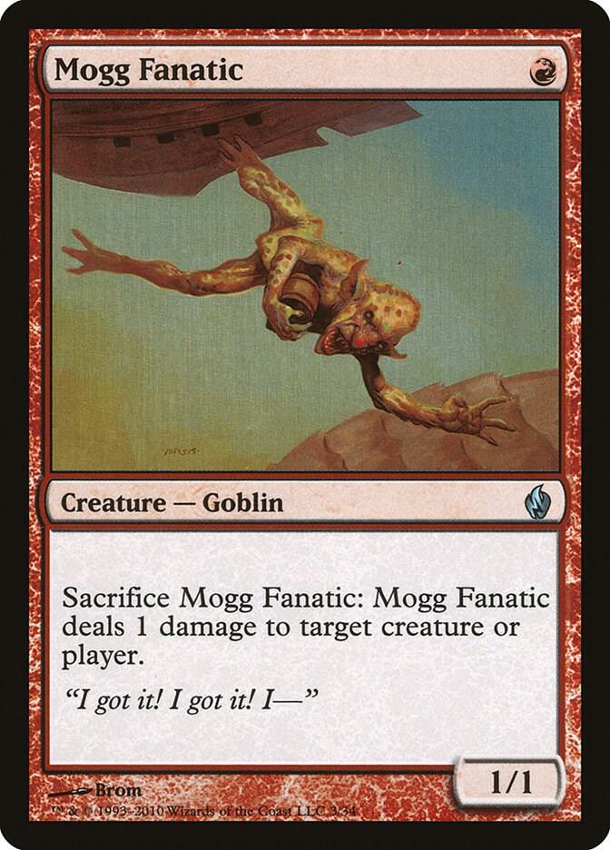 Mogg Fanatic 3 card from Premium Deck Series: Fire and Lightning
