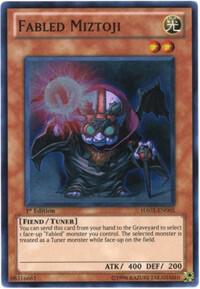 Fabled Miztoji HA03-EN005 card from Hidden Arsenal 3