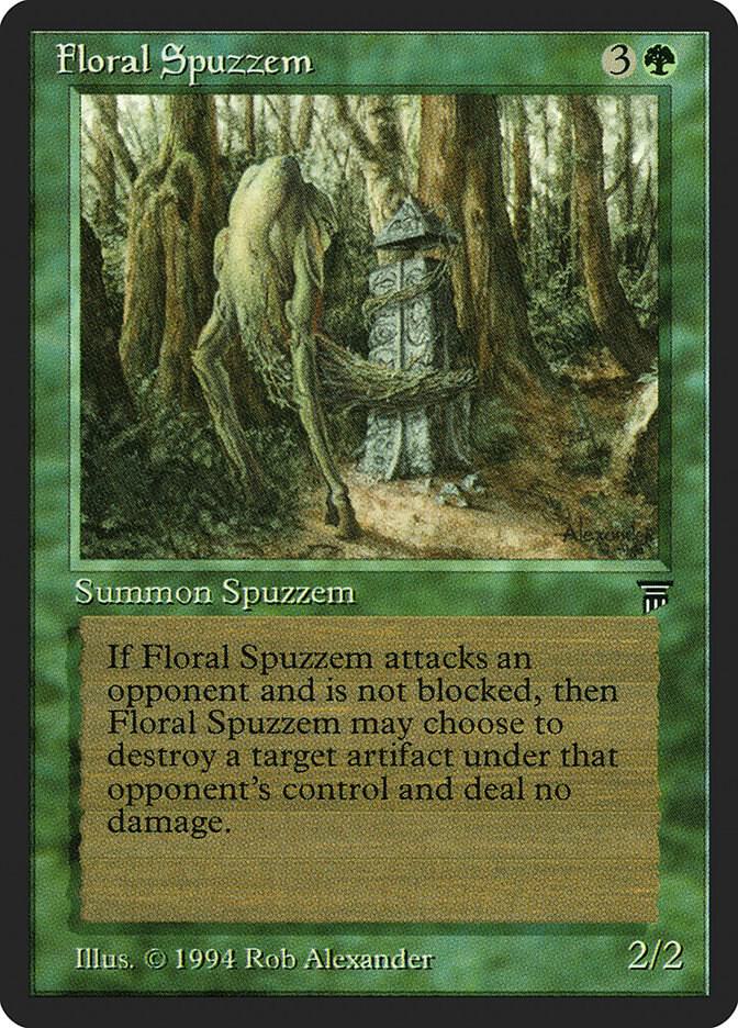 Floral Spuzzem card from Legends