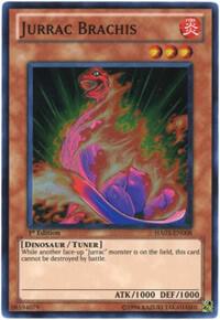 Jurrac Brachis HA03-EN008 card from Hidden Arsenal 3