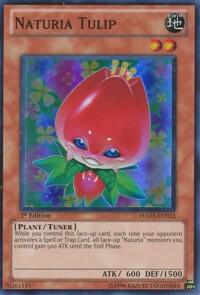 Naturia Tulip HA03-EN013 card from Hidden Arsenal 3