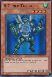 R-Genex Turbo HA03-EN014 card from Hidden Arsenal 3