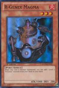 R-Genex Magma HA03-EN017 card from Hidden Arsenal 3