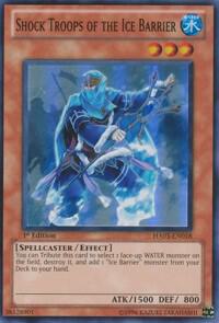 Shock Troops of the Ice Barrier HA03-EN018 card from Hidden Arsenal 3