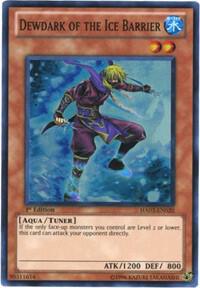 Dewdark of the Ice Barrier HA03-EN020 card from Hidden Arsenal 3