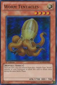 Worm Tentacles HA03-EN023 card from Hidden Arsenal 3