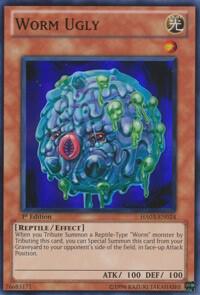 Worm Ugly HA03-EN024 card from Hidden Arsenal 3