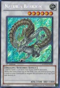 Naturia Barkion HA03-EN028 card from Hidden Arsenal 3