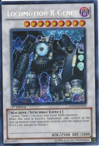 Locomotion R-Genex HA03-EN029 card from Hidden Arsenal 3