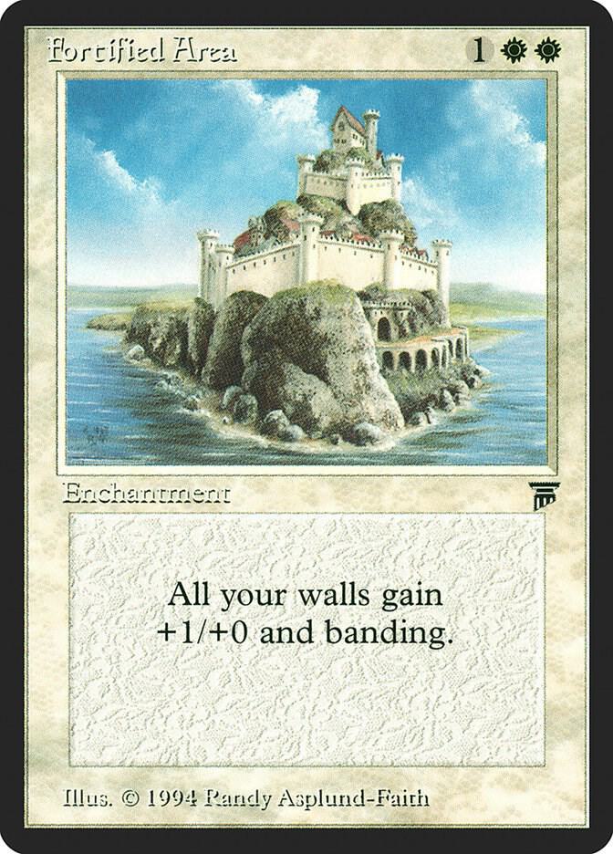 Fortified Area card from Legends