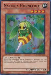 Naturia Horneedle HA03-EN042 card from Hidden Arsenal 3