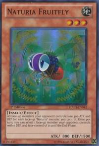 Naturia Fruitfly HA03-EN043 card from Hidden Arsenal 3