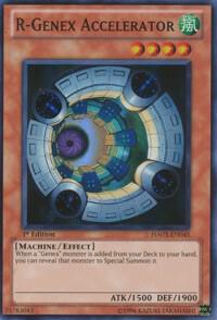 R-Genex Accelerator HA03-EN045 card from Hidden Arsenal 3