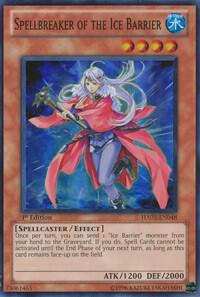 Spellbreaker of the Ice Barrier HA03-EN048 card from Hidden Arsenal 3