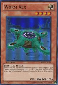 Worm Xex HA03-EN054 card from Hidden Arsenal 3