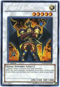 Fabled Ragin HA03-EN058 card from Hidden Arsenal 3