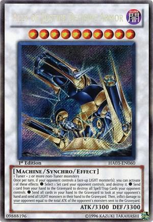 Ally of Justice Decisive Armor HA03-EN060 card from Hidden Arsenal 3
