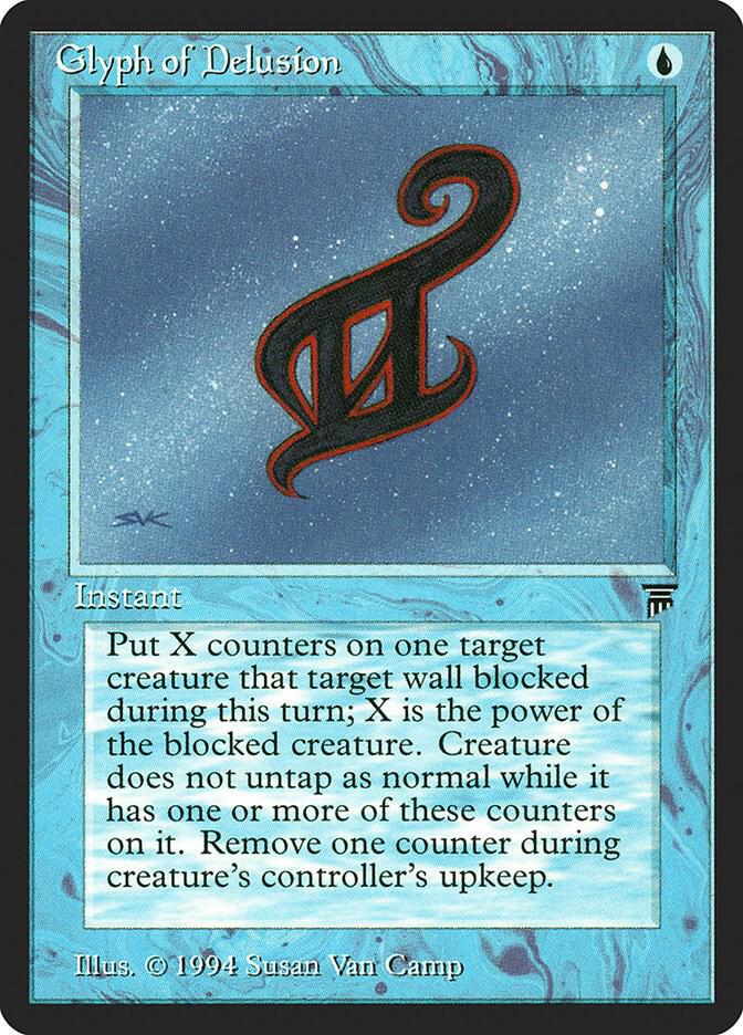 Glyph of Delusion card from Legends