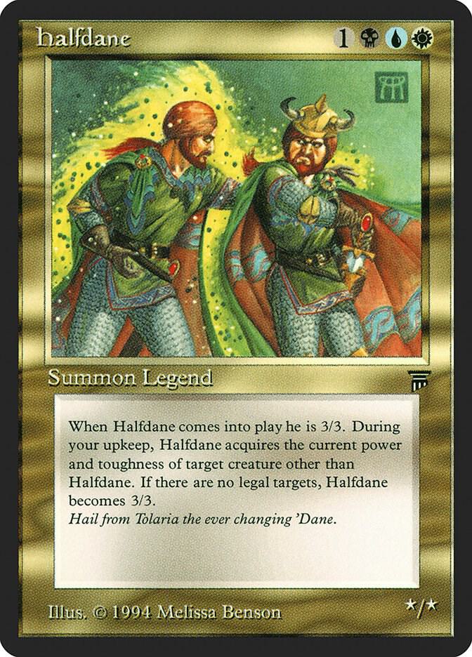 Halfdane card from Legends