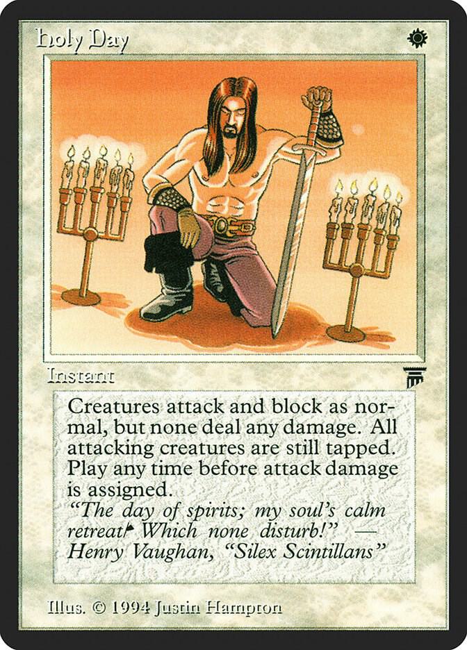 Holy Day card from Legends