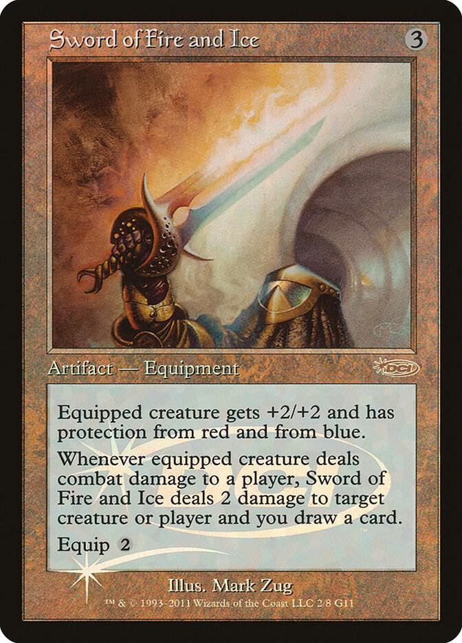Sword of Fire and Ice 2 card from Judge Promos