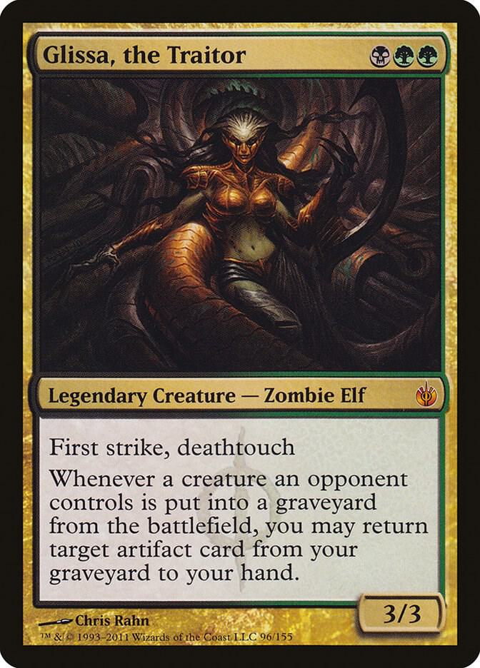 Glissa, the Traitor 96 card from Mirrodin Besieged