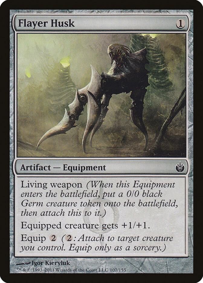 Flayer Husk 107 card from Mirrodin Besieged
