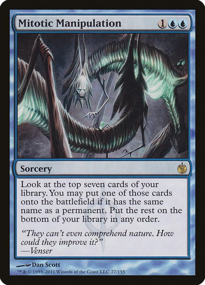 Mitotic Manipulation 27 card from Mirrodin Besieged