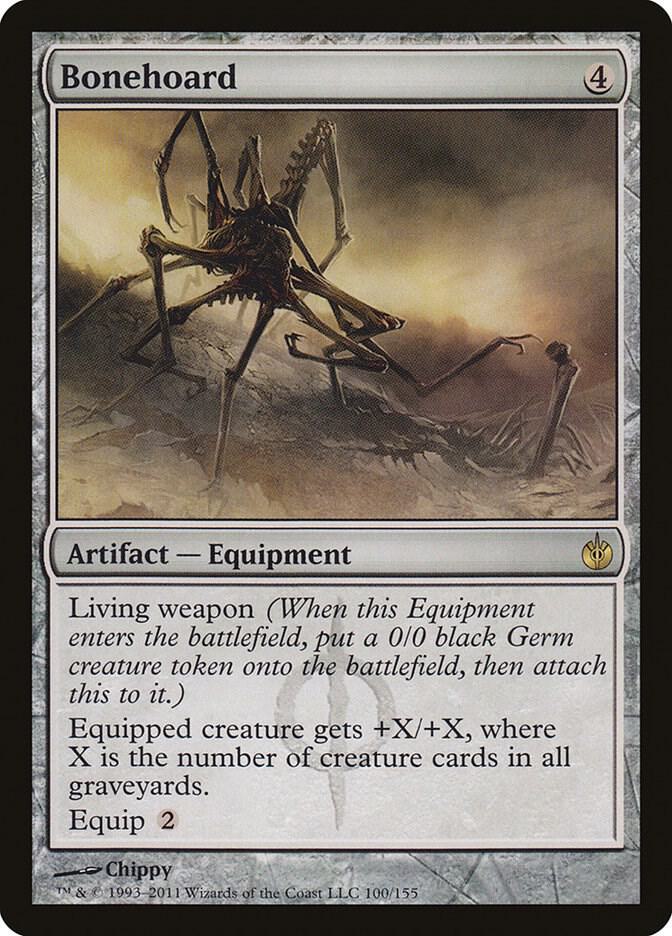 Bonehoard 100 card from Mirrodin Besieged