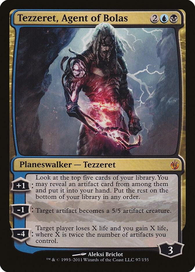 Tezzeret, Agent of Bolas 97 card from Mirrodin Besieged