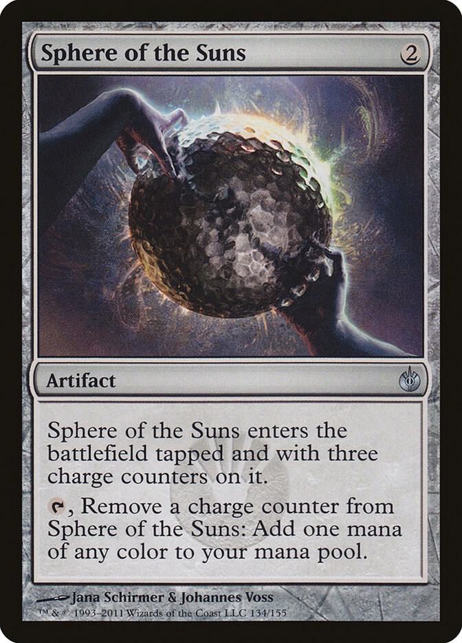 Sphere of the Suns 134 card from Mirrodin Besieged