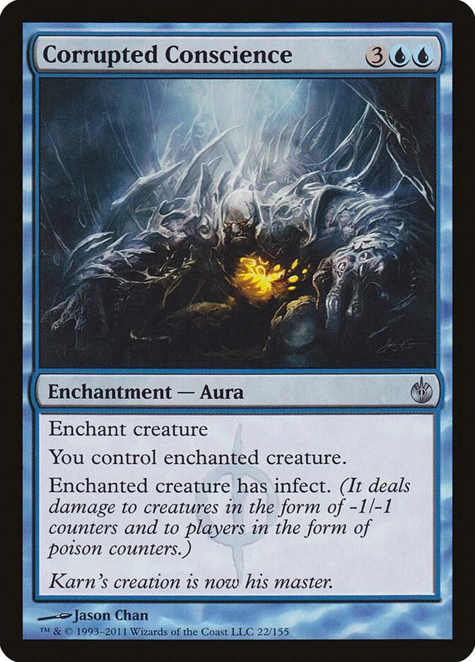 Corrupted Conscience 22 card from Mirrodin Besieged