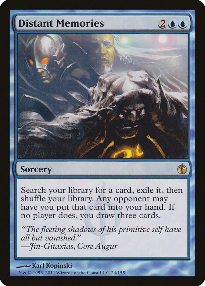 Distant Memories 24 card from Mirrodin Besieged