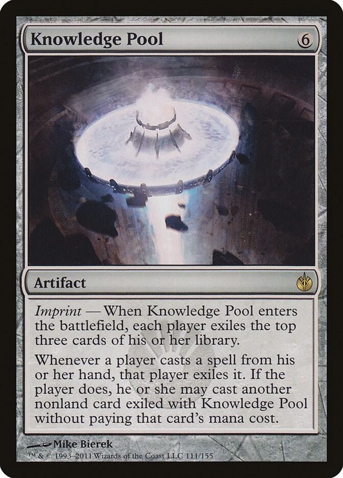 Knowledge Pool 111 card from Mirrodin Besieged