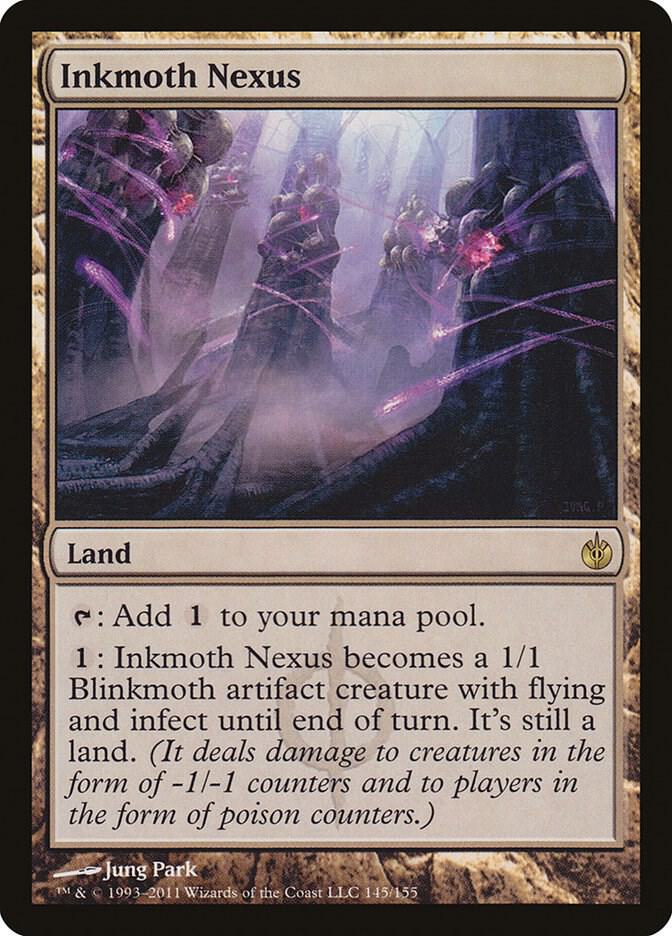Inkmoth Nexus 145 card from Mirrodin Besieged