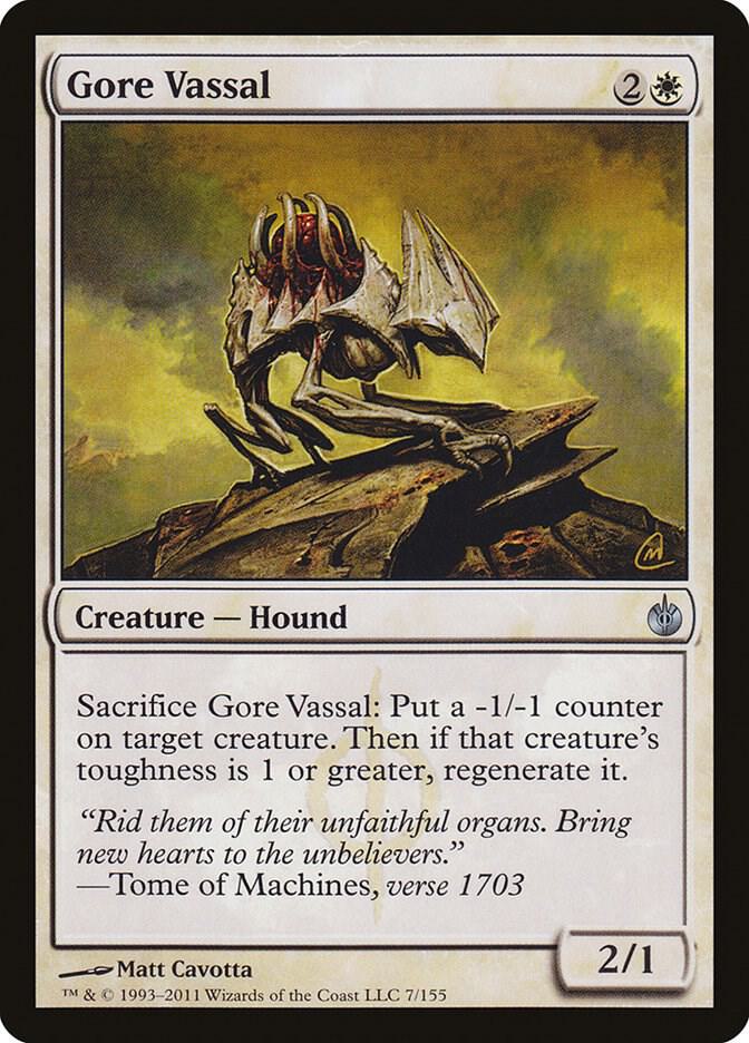 Gore Vassal 7 card from Mirrodin Besieged