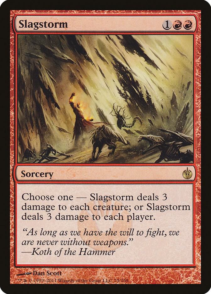 Slagstorm 75 card from Mirrodin Besieged