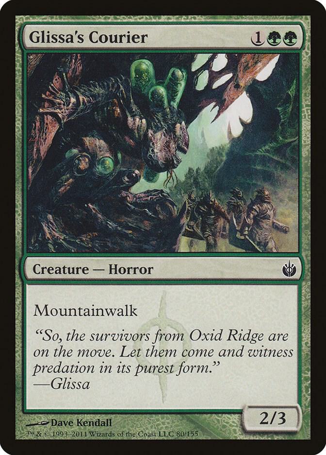 Glissa's Courier 80 card from Mirrodin Besieged