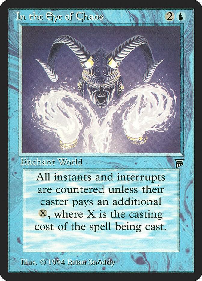 In the Eye of Chaos card from Legends