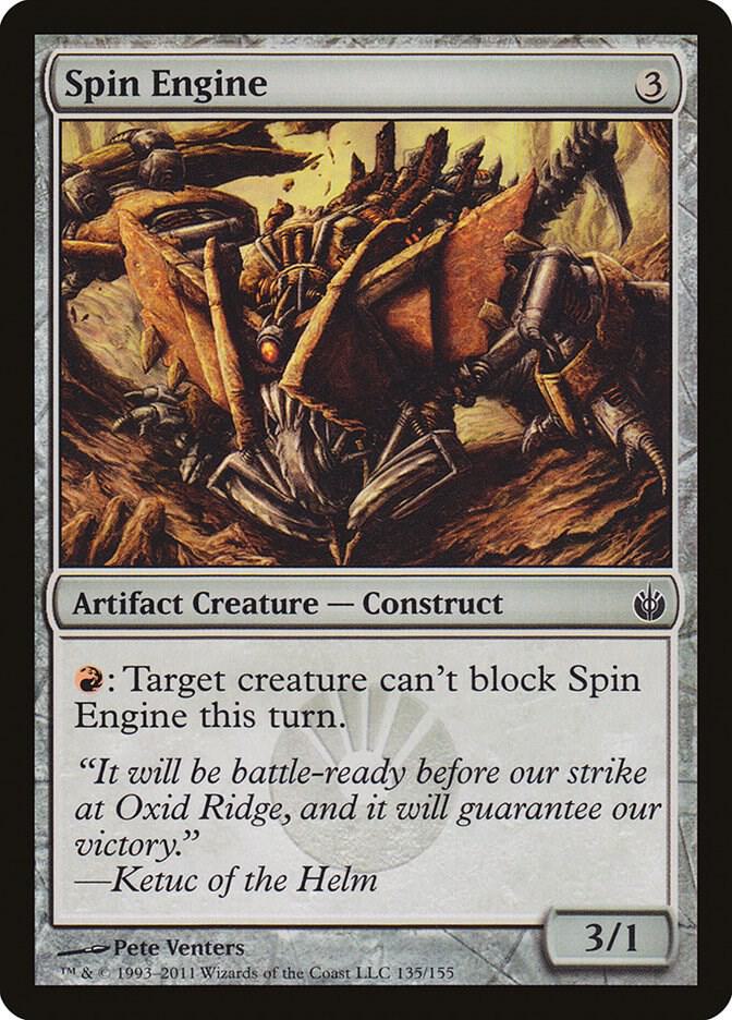 Spin Engine 135 card from Mirrodin Besieged