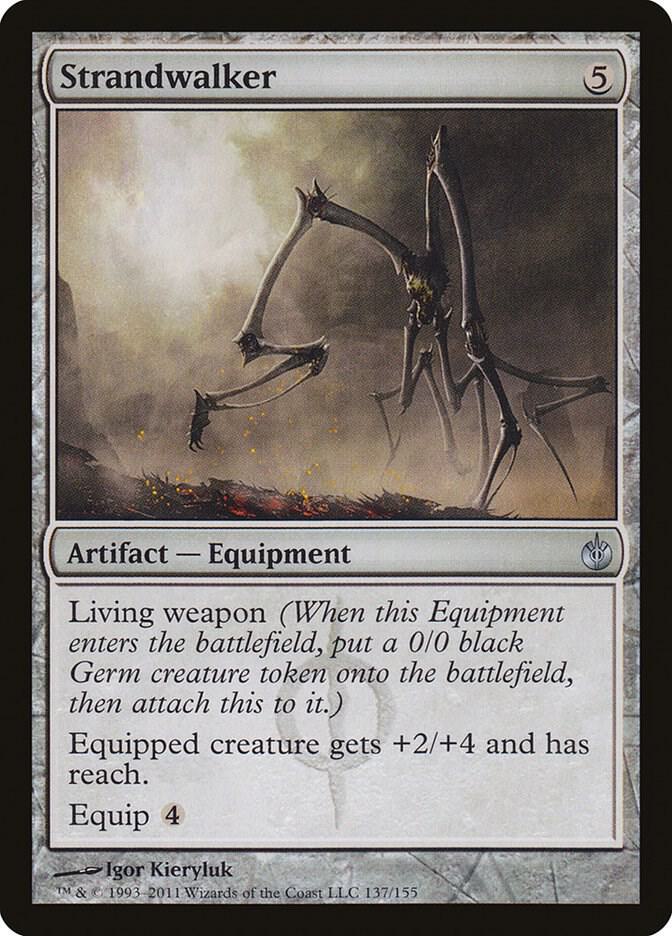 Strandwalker 137 card from Mirrodin Besieged