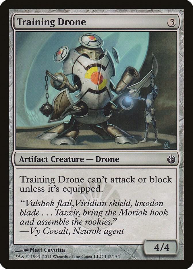 Training Drone 142 card from Mirrodin Besieged