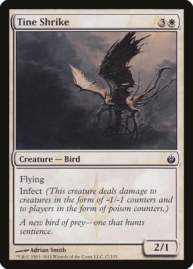 Tine Shrike 17 card from Mirrodin Besieged