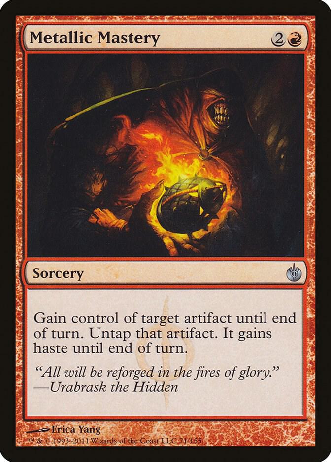 Metallic Mastery 71 card from Mirrodin Besieged