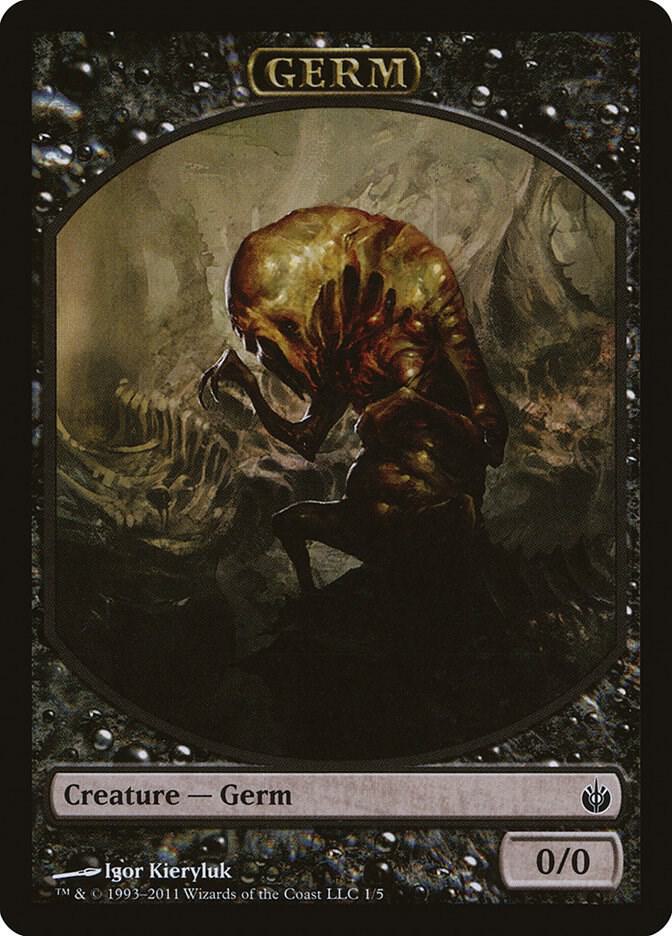 Germ Token 1 card from Mirrodin Besieged