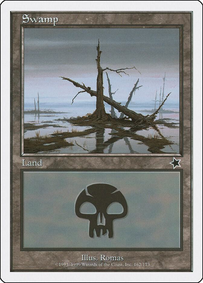 Swamp 162 card from Starter 1999